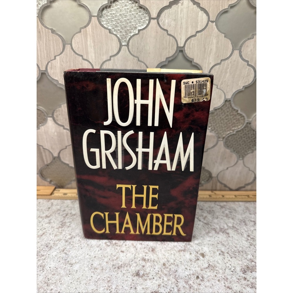 John Grisham The Chamber Hardcover 1st Edition 1994 Legal Thriller Doubleday